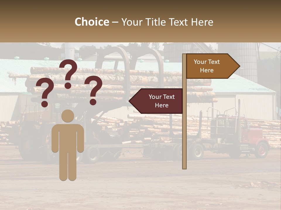 Energy House Temperature PowerPoint Template