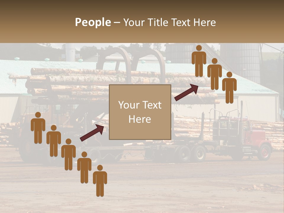 Energy House Temperature PowerPoint Template