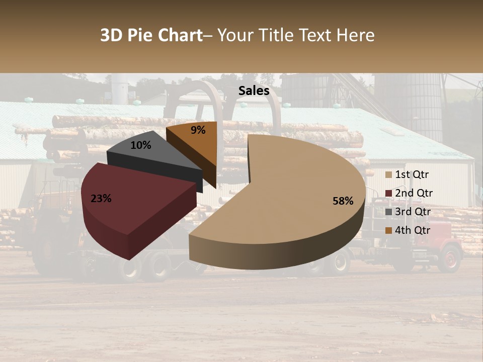 Energy House Temperature PowerPoint Template