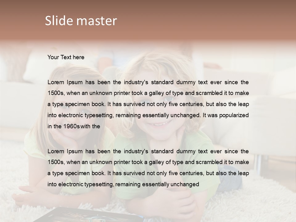 Technology Cooling Remote PowerPoint Template