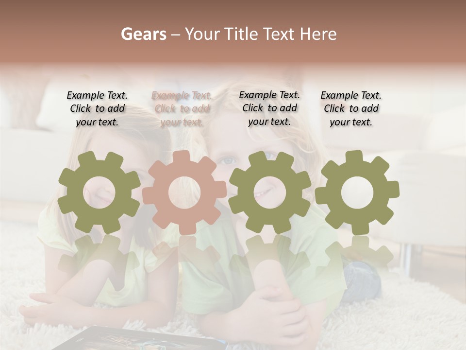 Technology Cooling Remote PowerPoint Template