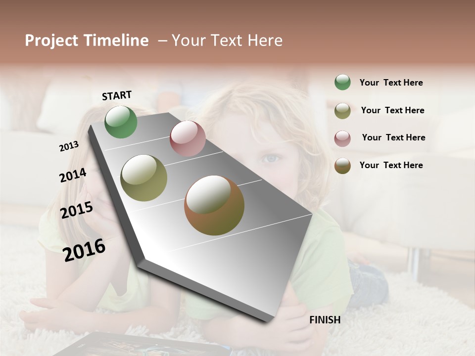 Technology Cooling Remote PowerPoint Template