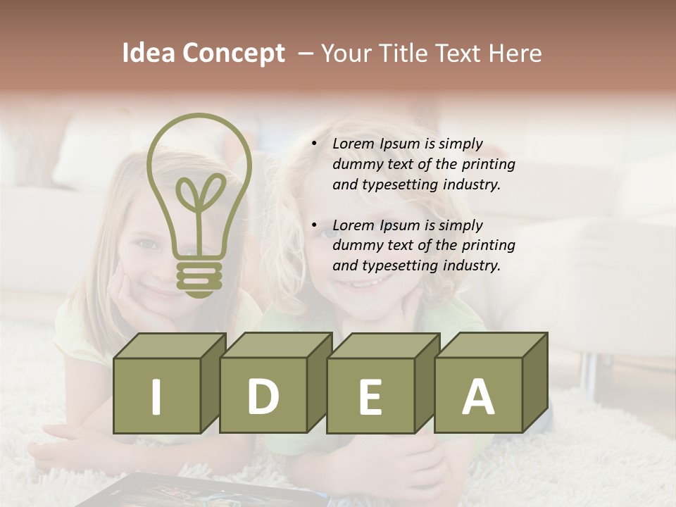 Technology Cooling Remote PowerPoint Template