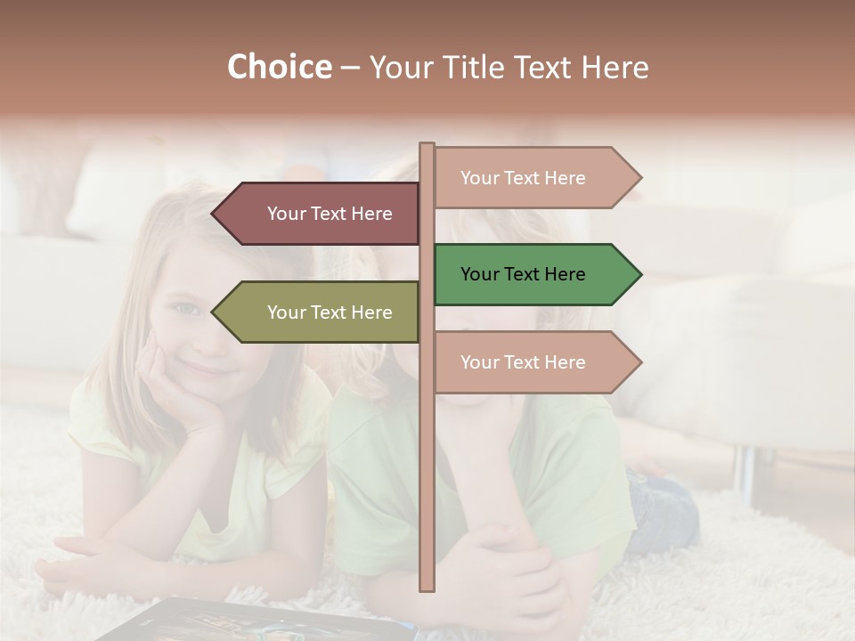 Technology Cooling Remote PowerPoint Template