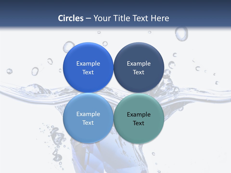 Electric Cooling Temperature PowerPoint Template