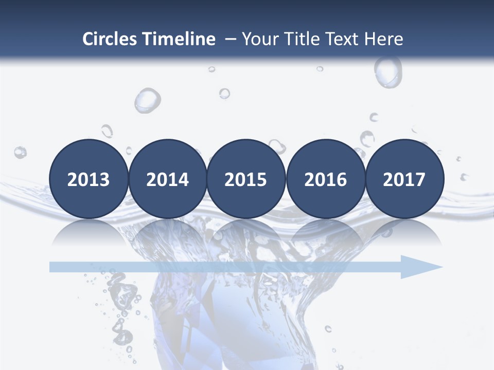 Electric Cooling Temperature PowerPoint Template