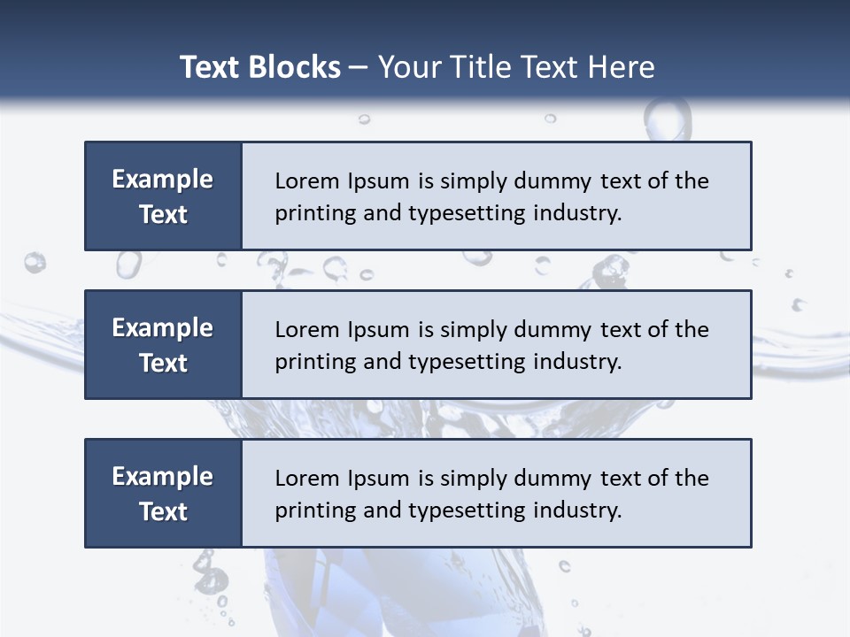 Electric Cooling Temperature PowerPoint Template