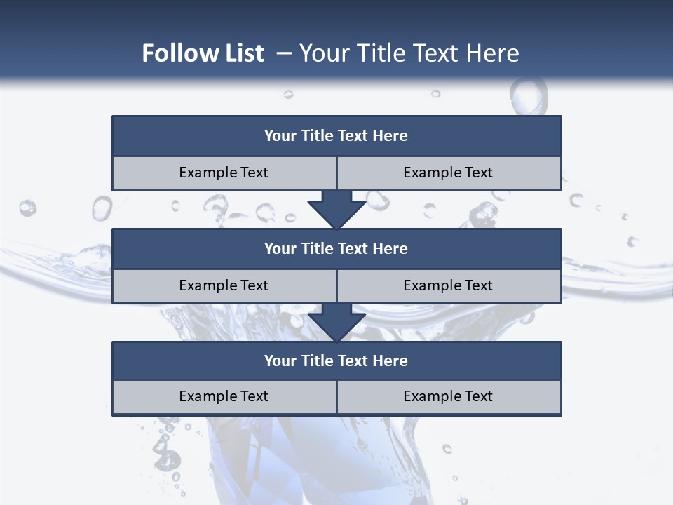 Electric Cooling Temperature PowerPoint Template