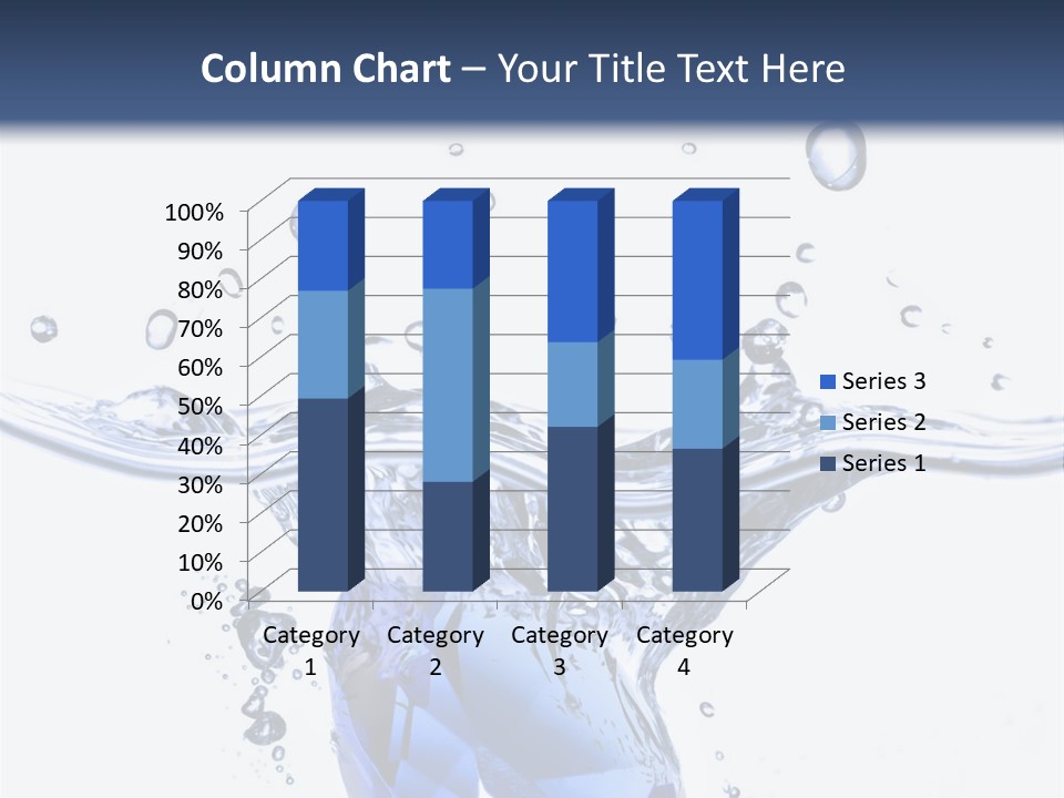 Electric Cooling Temperature PowerPoint Template