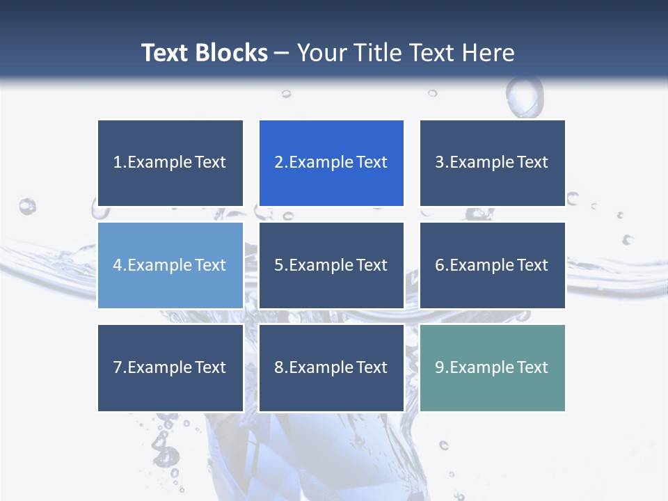 Electric Cooling Temperature PowerPoint Template