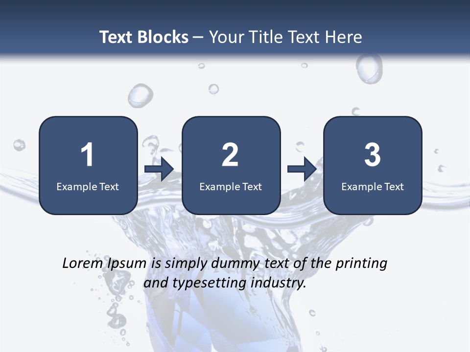Electric Cooling Temperature PowerPoint Template