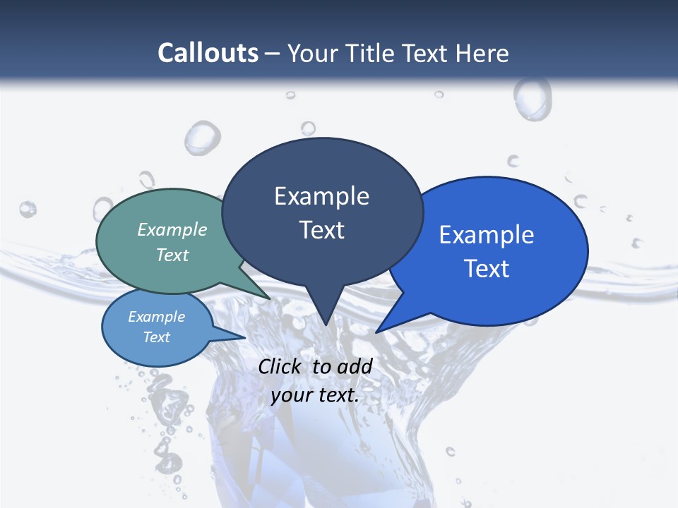 Electric Cooling Temperature PowerPoint Template