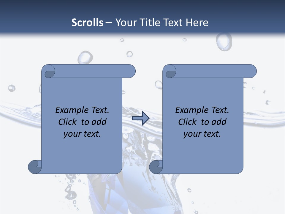 Electric Cooling Temperature PowerPoint Template