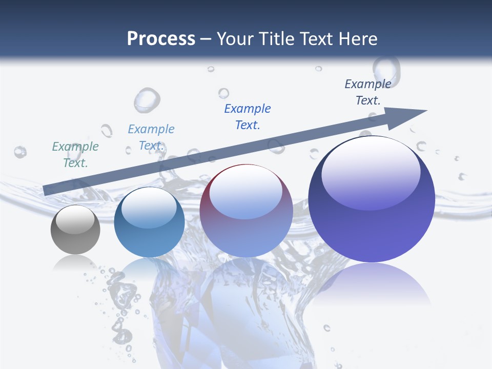 Electric Cooling Temperature PowerPoint Template