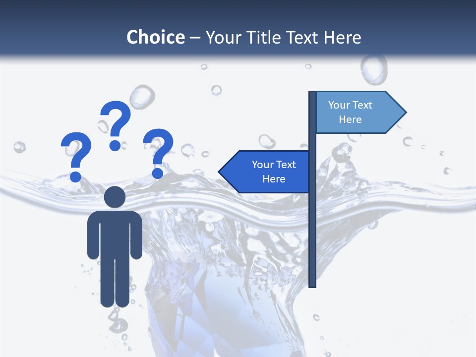 Electric Cooling Temperature PowerPoint Template