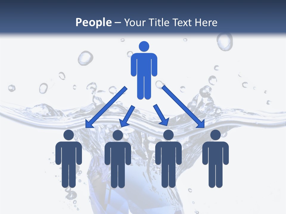 Electric Cooling Temperature PowerPoint Template