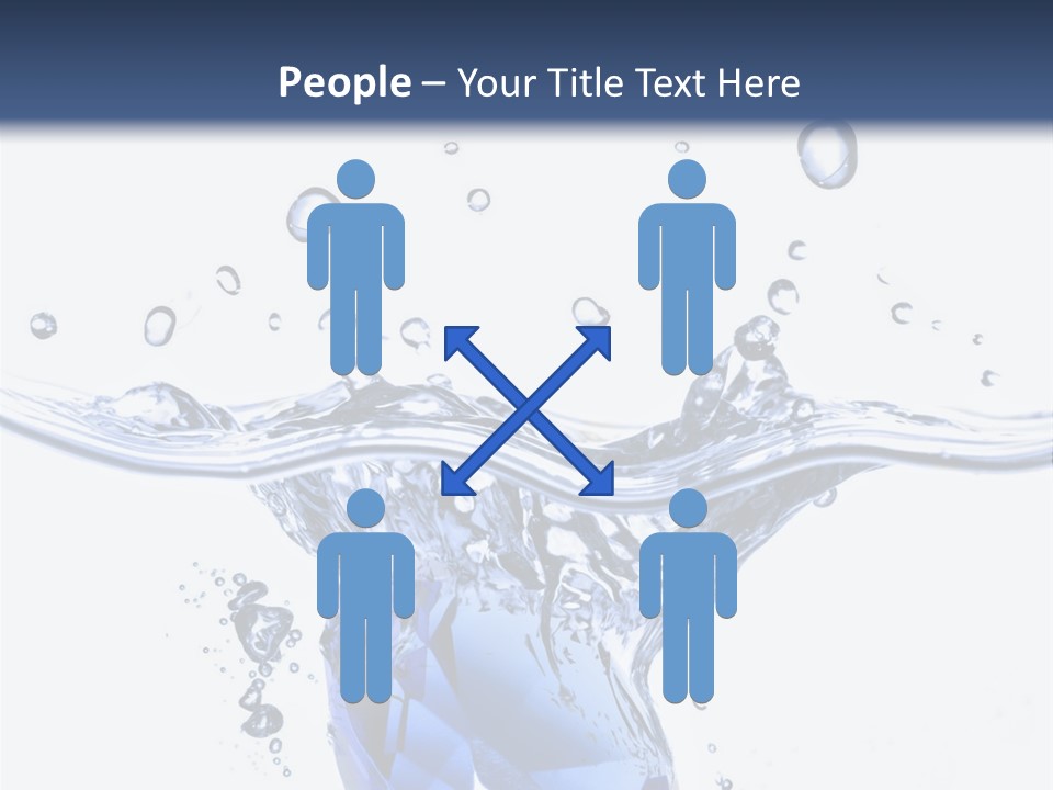 Electric Cooling Temperature PowerPoint Template