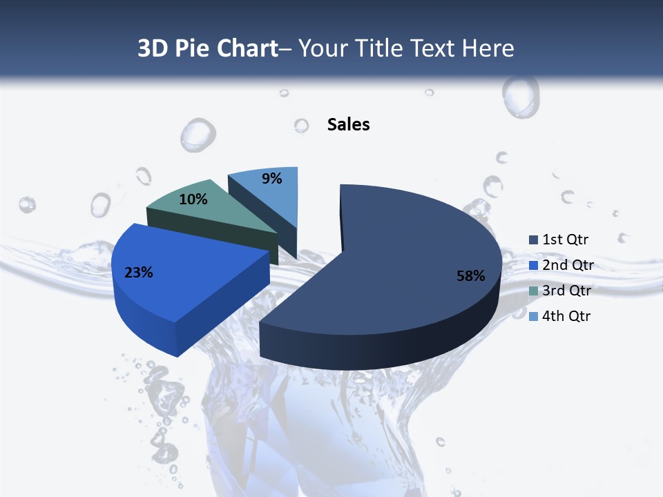 Electric Cooling Temperature PowerPoint Template