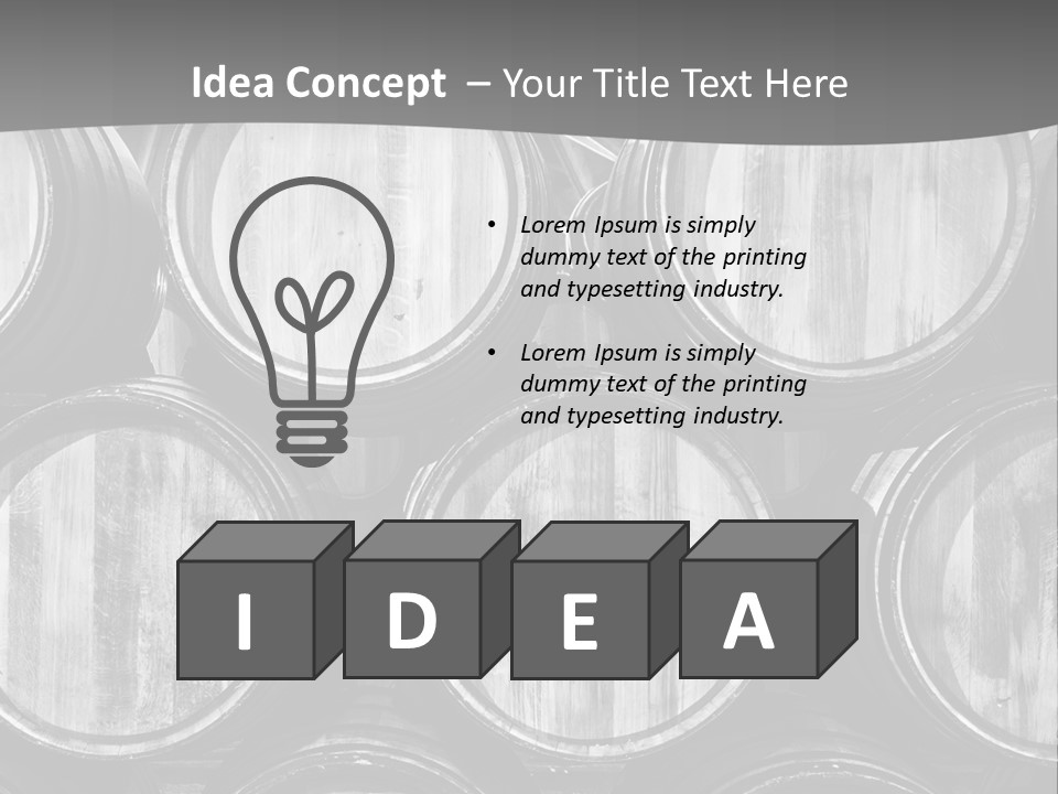 Electricity Supply Climate PowerPoint Template