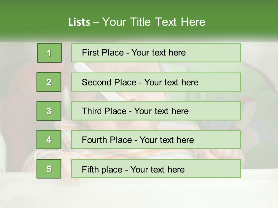 Electric Industry Temperature PowerPoint Template
