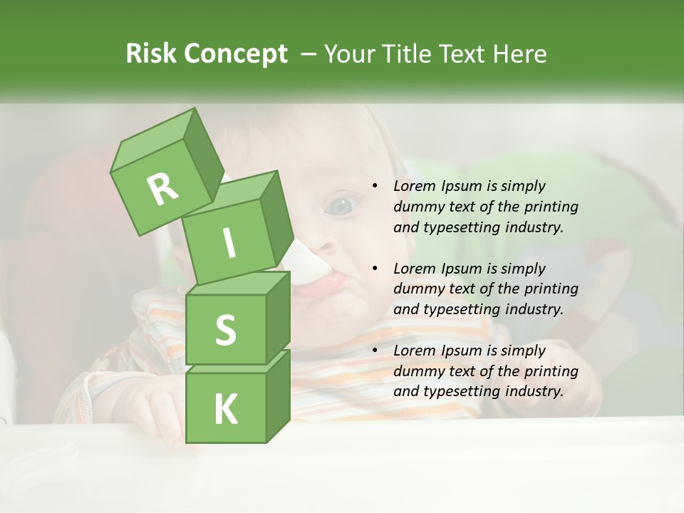 Electric Industry Temperature PowerPoint Template