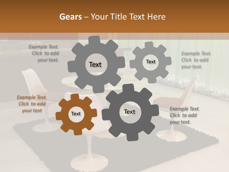 Industry Energy Part PowerPoint Template