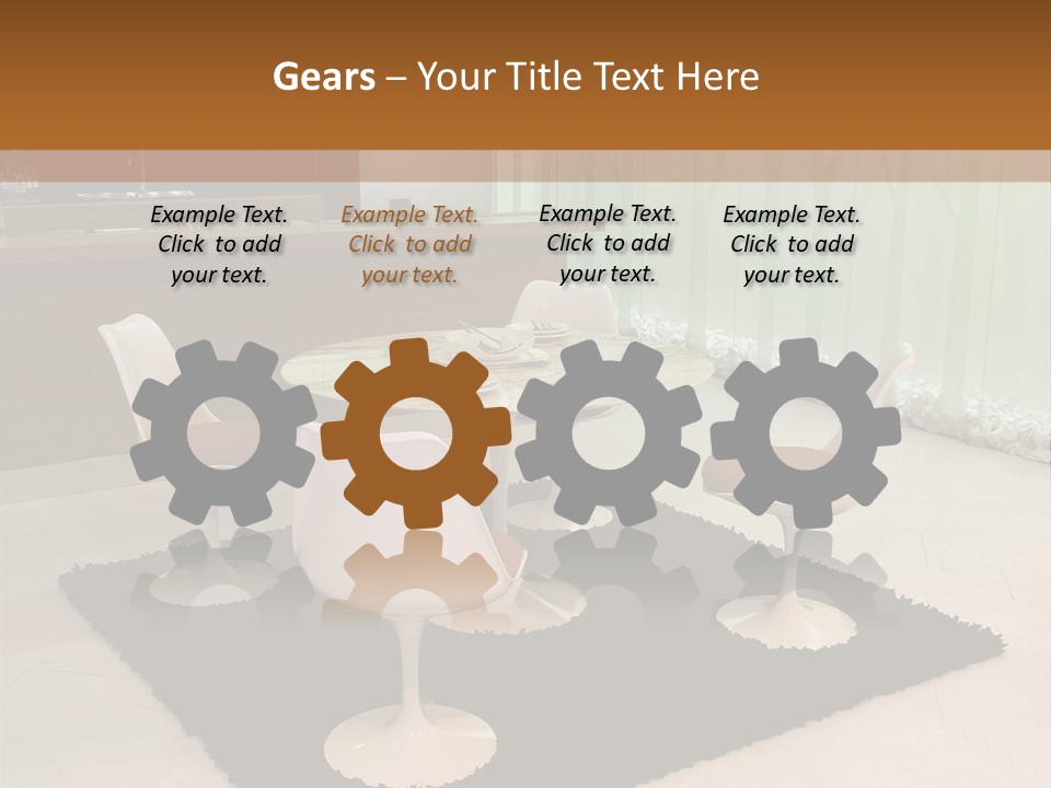 Industry Energy Part PowerPoint Template