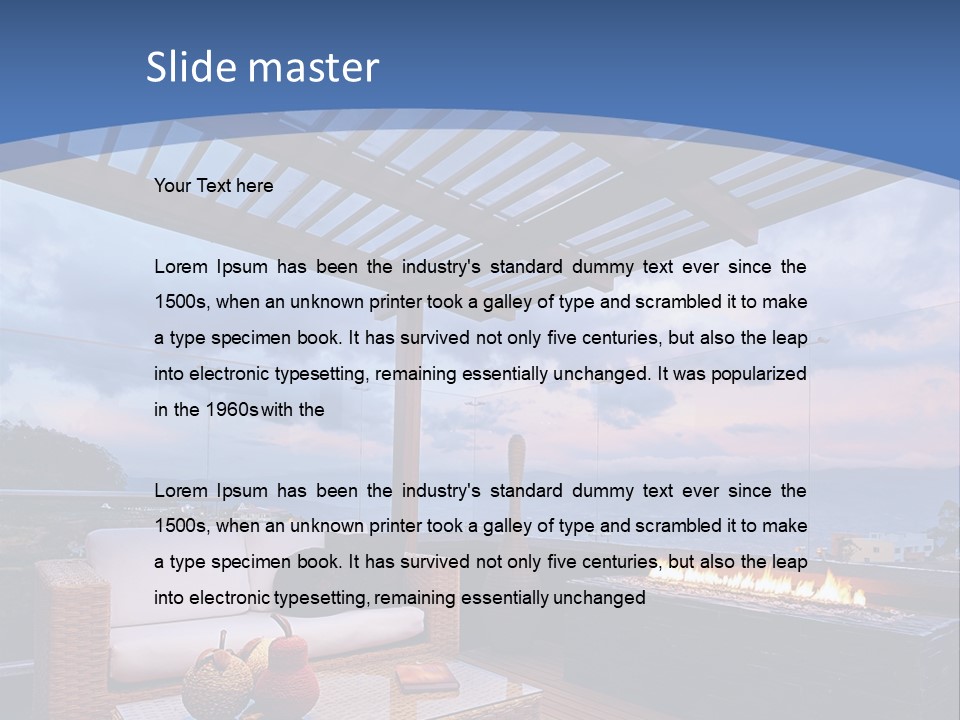 Remote Industry Climate PowerPoint Template