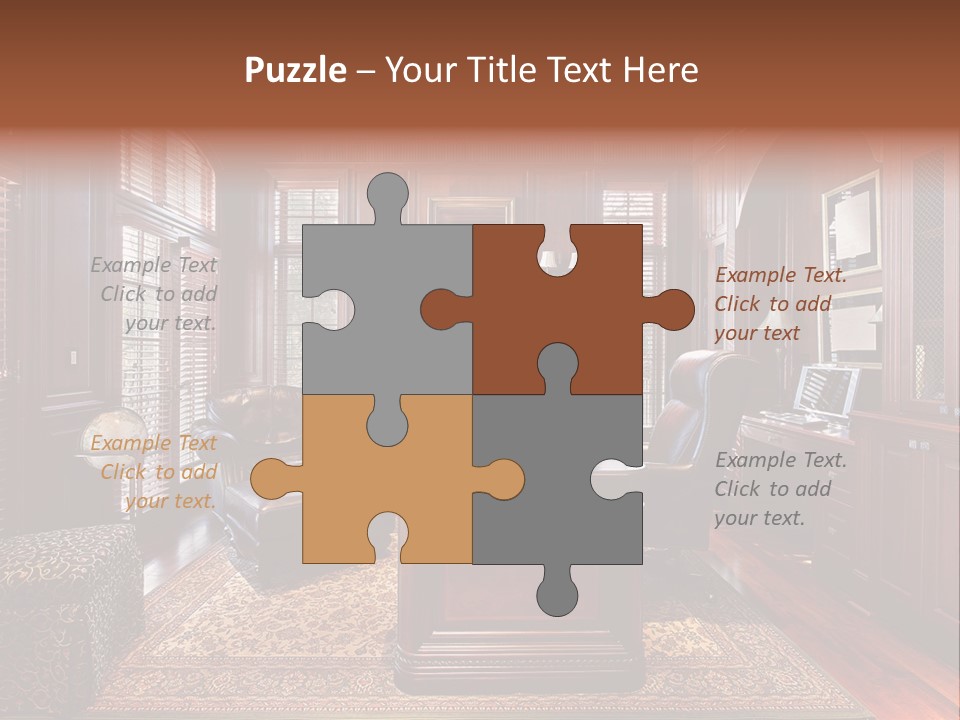 Electricity White Conditioner PowerPoint Template