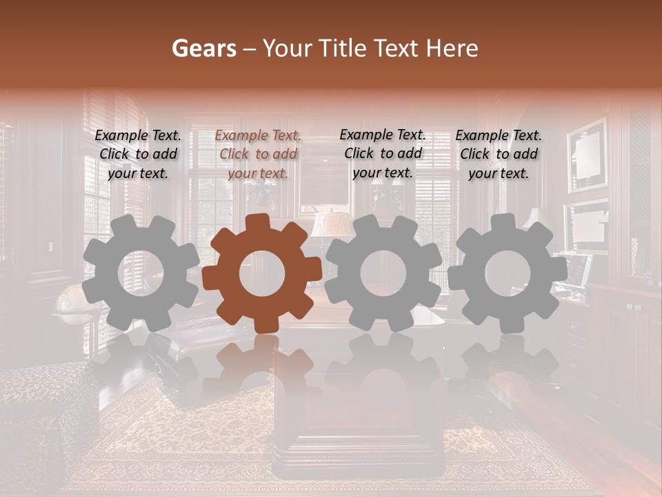 Electricity White Conditioner PowerPoint Template