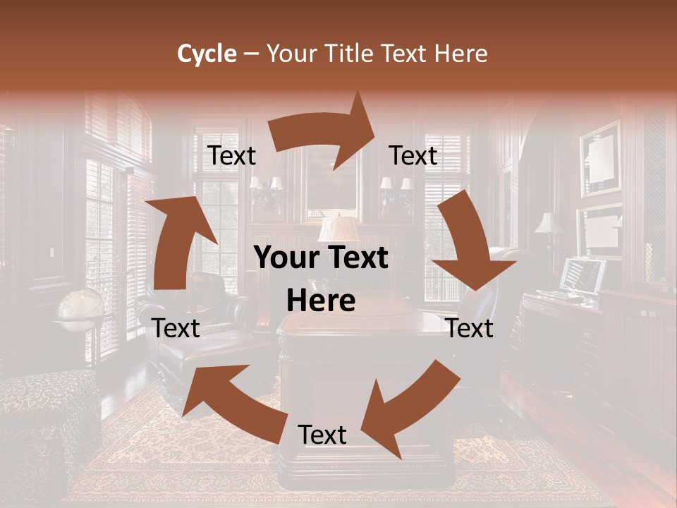 Electricity White Conditioner PowerPoint Template