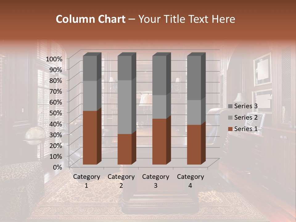 Electricity White Conditioner PowerPoint Template