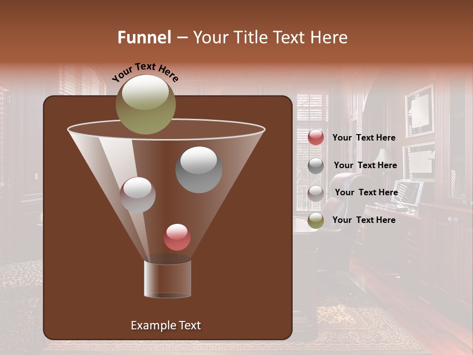 Electricity White Conditioner PowerPoint Template