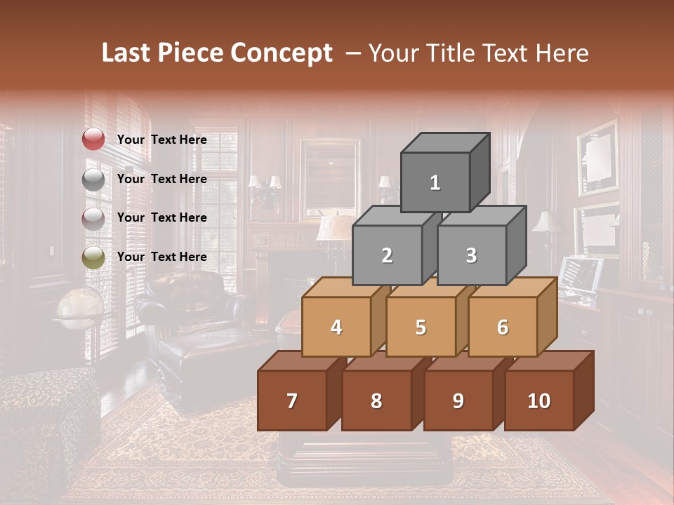 Electricity White Conditioner PowerPoint Template