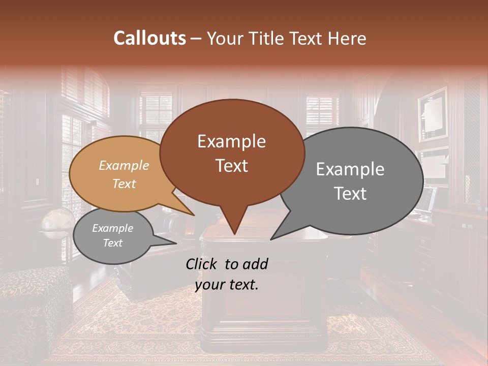 Electricity White Conditioner PowerPoint Template