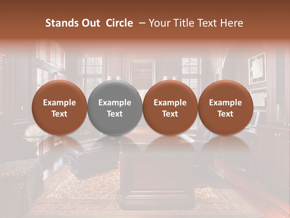 Electricity White Conditioner PowerPoint Template