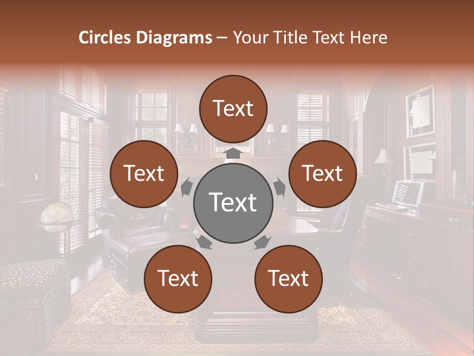 Electricity White Conditioner PowerPoint Template