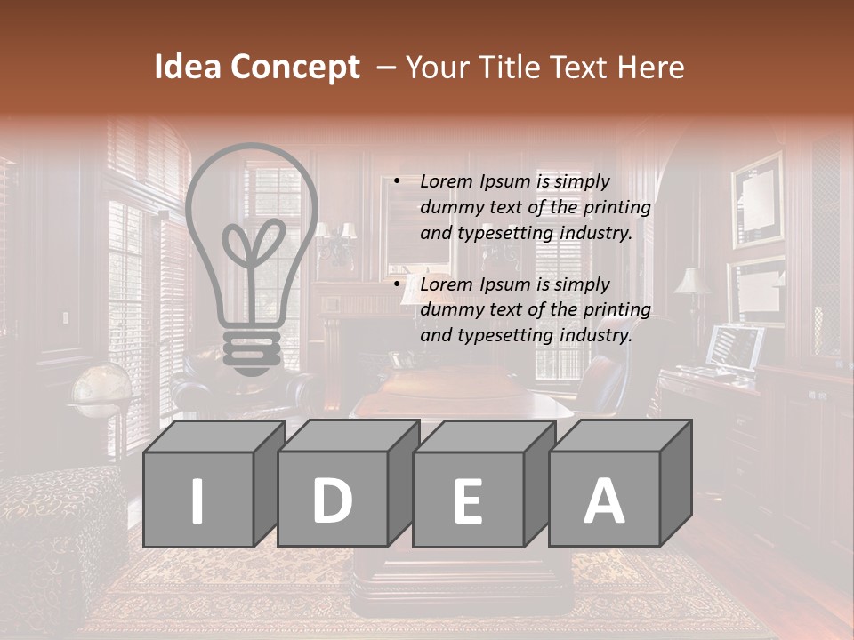 Electricity White Conditioner PowerPoint Template