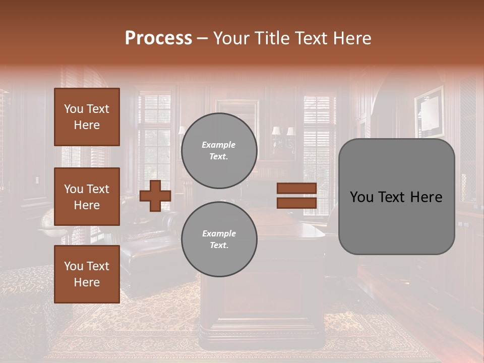 Electricity White Conditioner PowerPoint Template