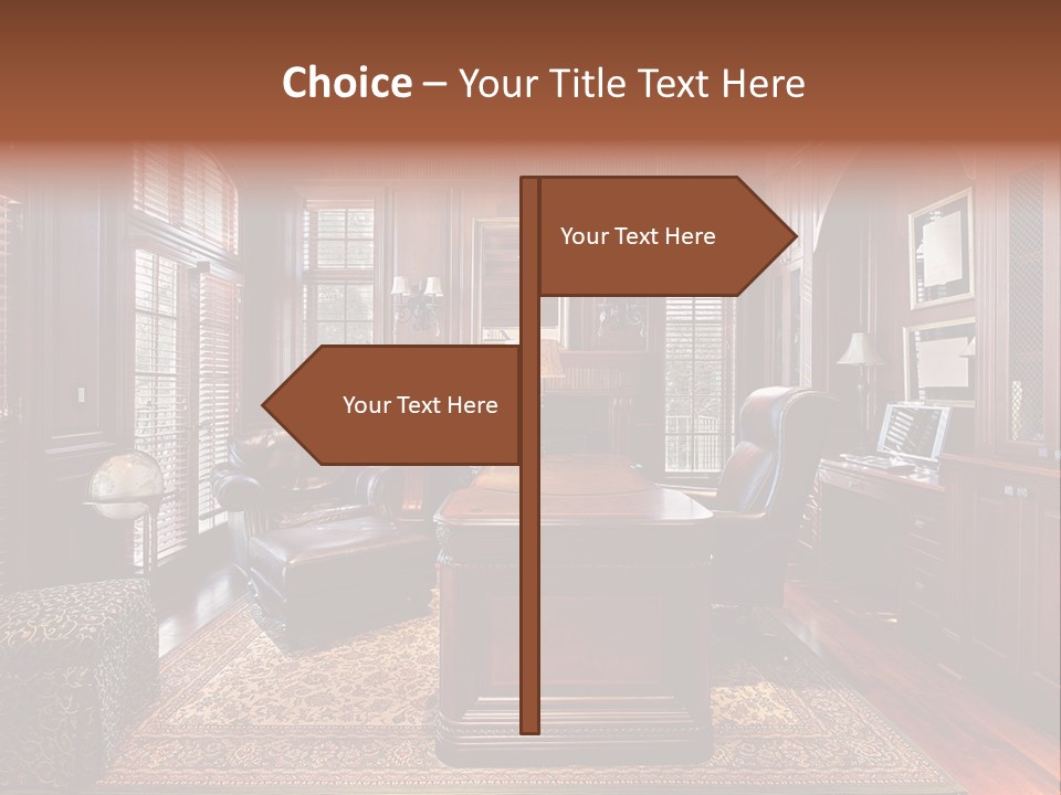 Electricity White Conditioner PowerPoint Template