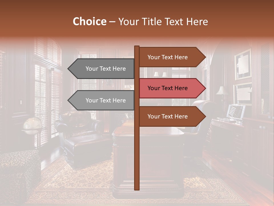 Electricity White Conditioner PowerPoint Template