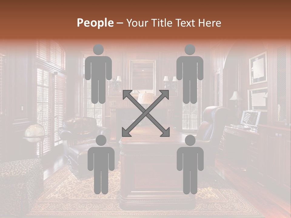 Electricity White Conditioner PowerPoint Template