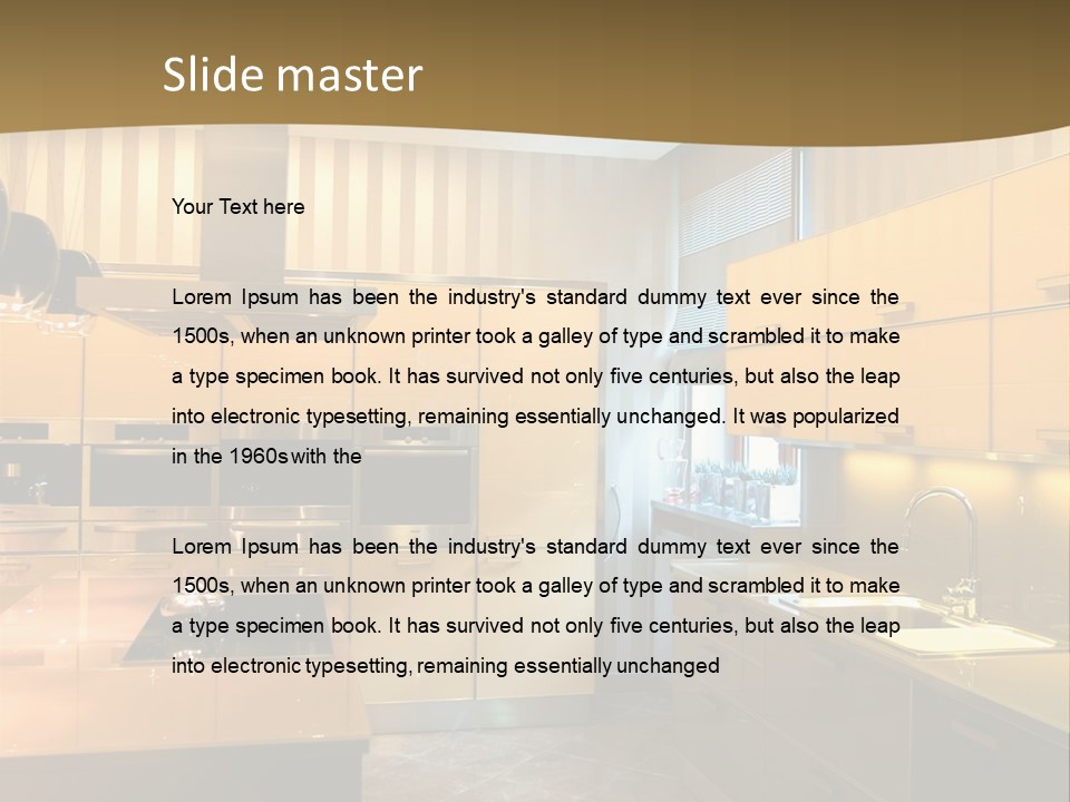 Electric System Heat PowerPoint Template