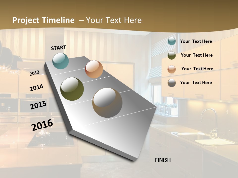 Electric System Heat PowerPoint Template