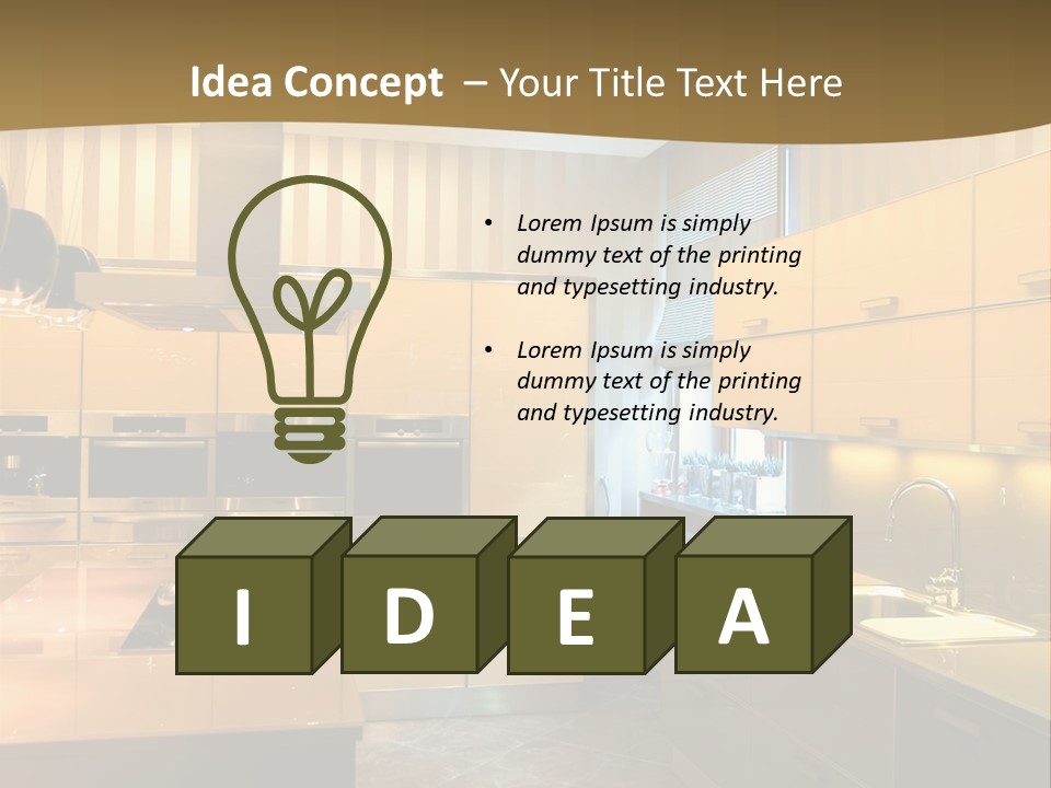 Electric System Heat PowerPoint Template