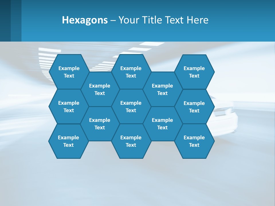 Air Electric White PowerPoint Template