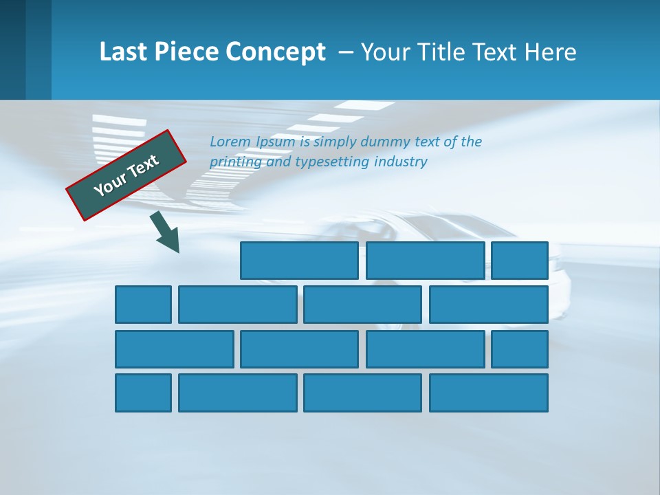 Air Electric White PowerPoint Template