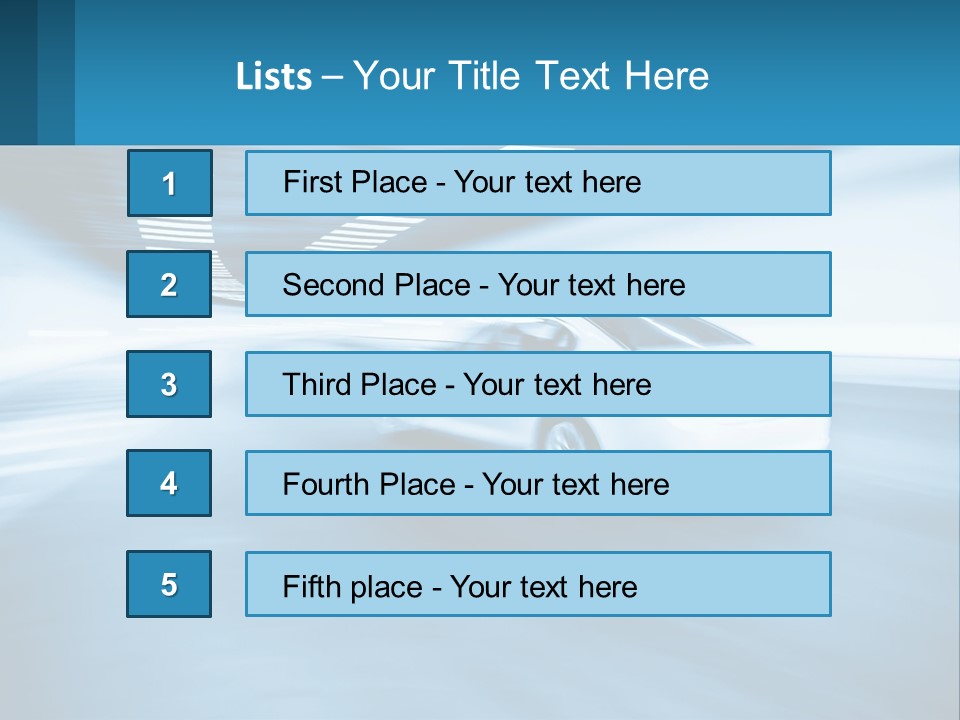 Air Electric White PowerPoint Template