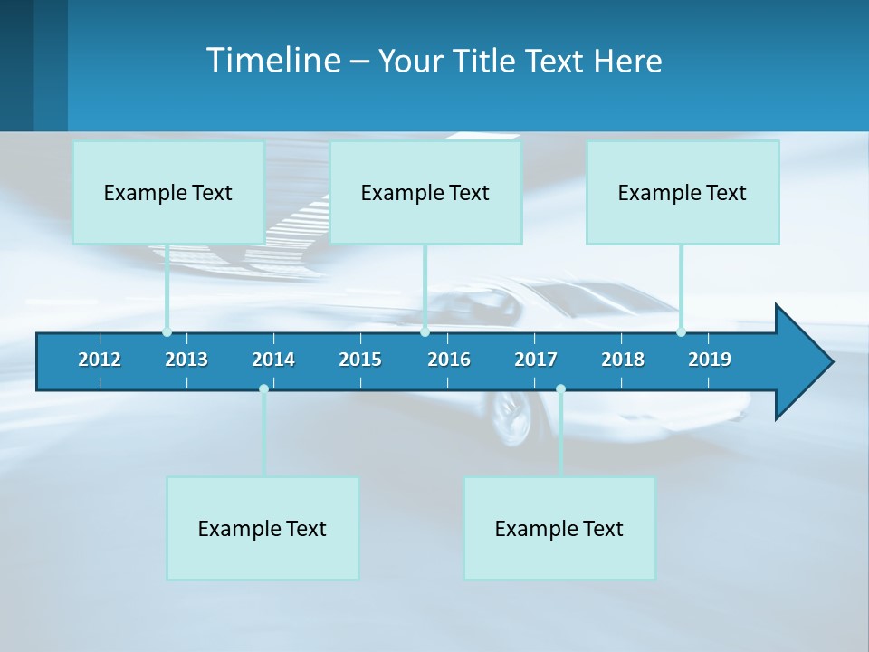 Air Electric White PowerPoint Template