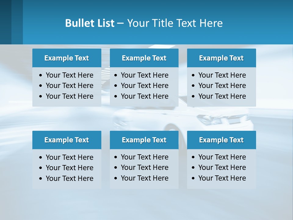 Air Electric White PowerPoint Template